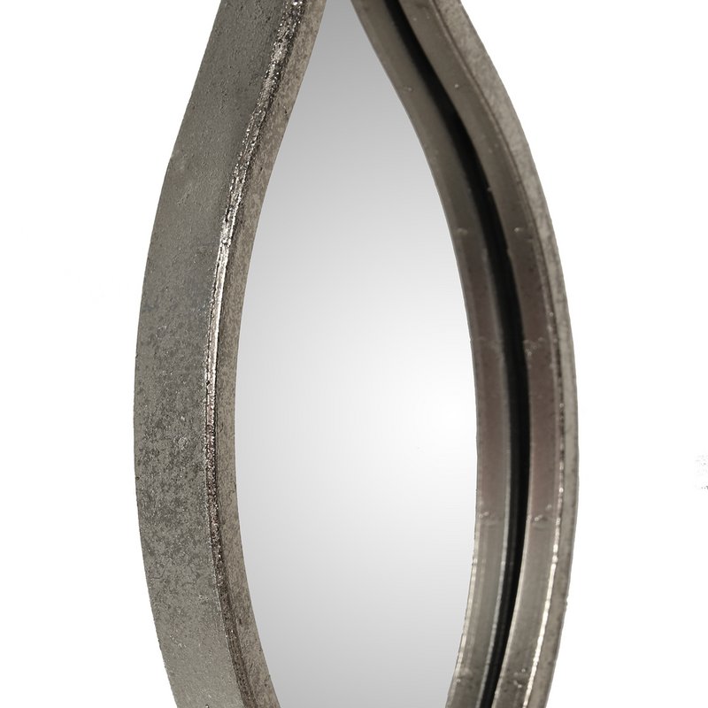 VÆGLAMPE MED 5 SØLVMETALSPEJLE _13,5X2X146CM-METAL:JERN ST71552