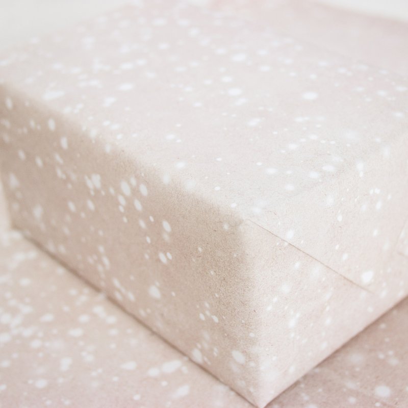 Inpakpapier sneeuw