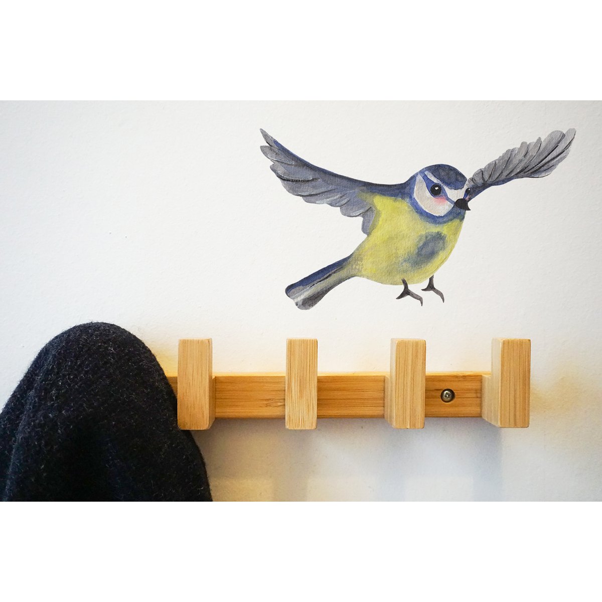 Wall sticker blue tit