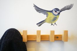 Wall sticker blue tit