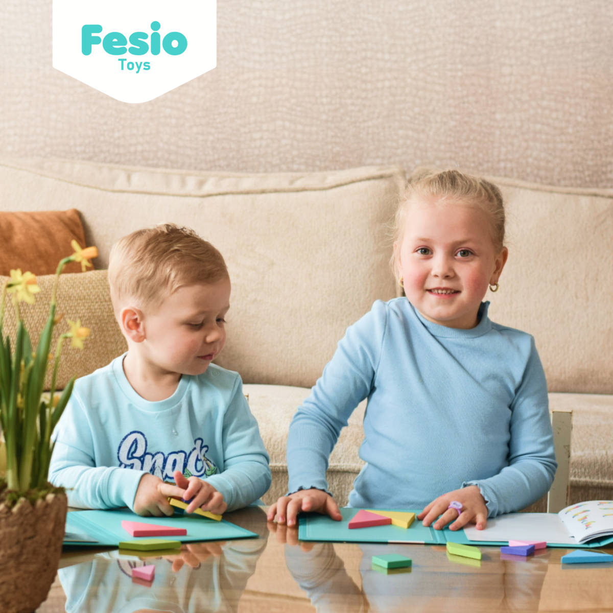 Fesio Tangram Puzzelboek