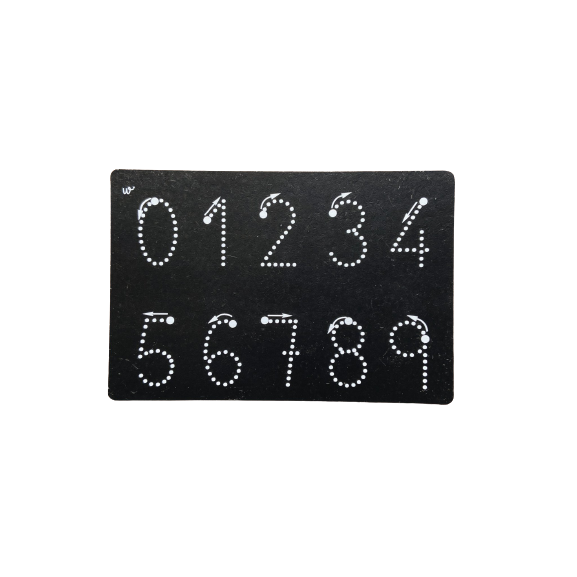 ZAHLEN CHALKBOARD