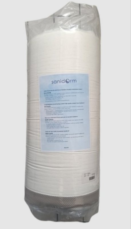 Coprimaterasso Topper Coprimaterasso Sanidorm bianco