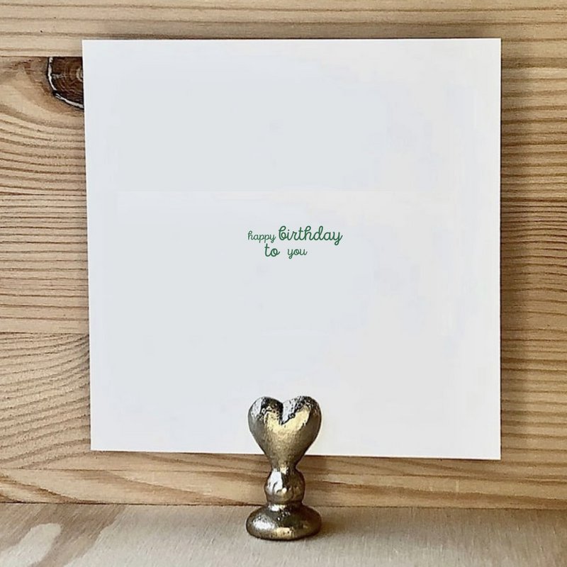 Card Happy Birthday To You