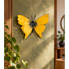 METAL SMALL YELLOW BUTTERFLY