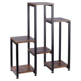 Plantstandaard metaal 6-niveau 80 cm