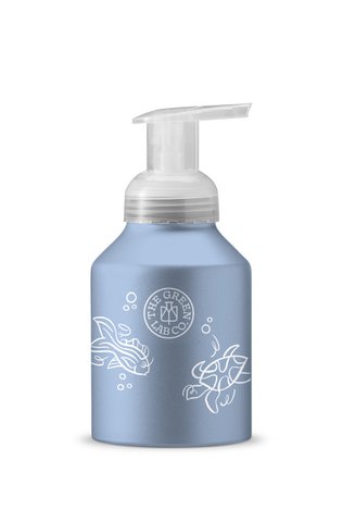 Aluminium-Flasche im Forever-Design mit Schaumpumpe für Kinder