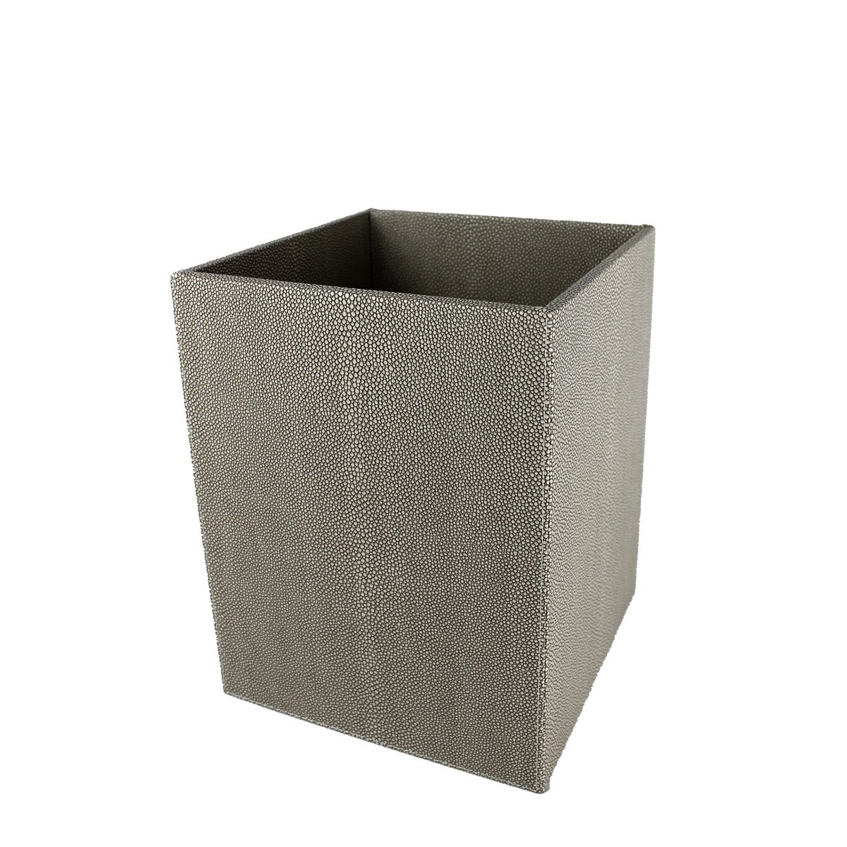 Waschin Basket Ray Grey Garbage Bes in pelle sintetica