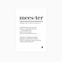 A6 Postcard || Master