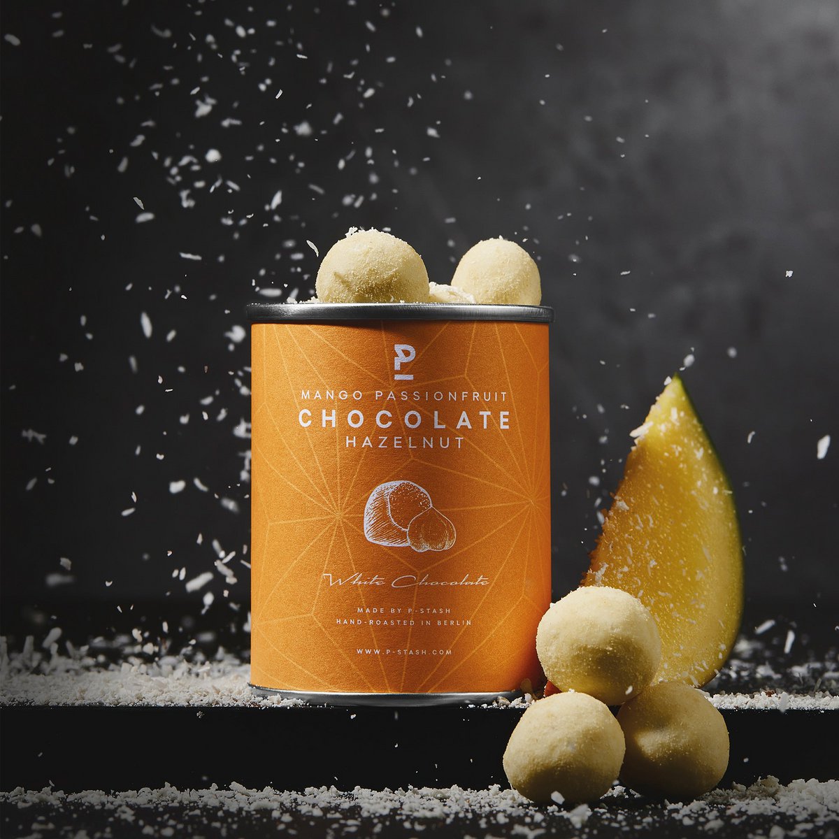 12x Nocciola - Cioccolato Bianco Mango Frutto Della Passione - Mini 60g