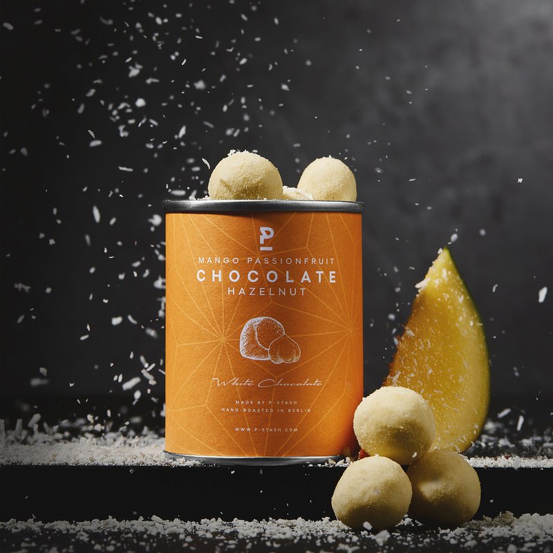 12x Nocciola - Cioccolato Bianco Mango Frutto Della Passione - Mini 60g