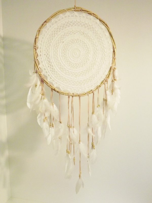 XL knitted 40 cm. dreamcatcher
