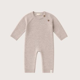 Jumpsuit Sky — Merino & Cashmere | Sand