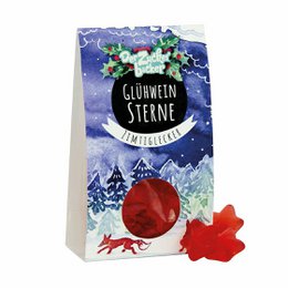 Snack portion gløgg stjerner frugtgummi jul