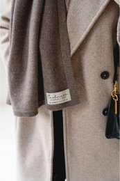 VERO kasjmier sjaal - taupe