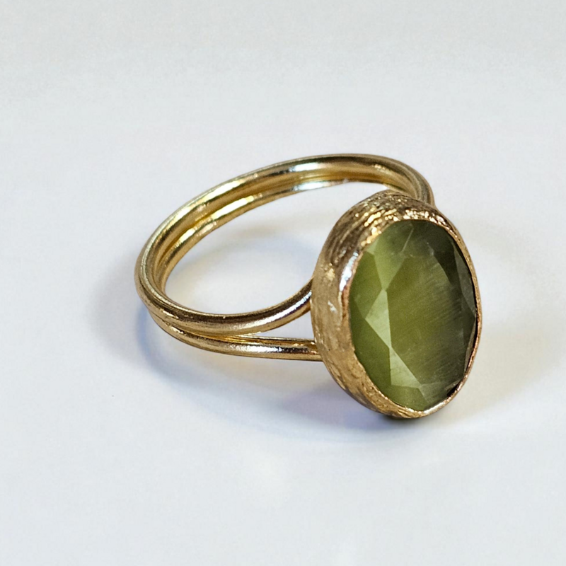 Anillo Resplandor Oliva