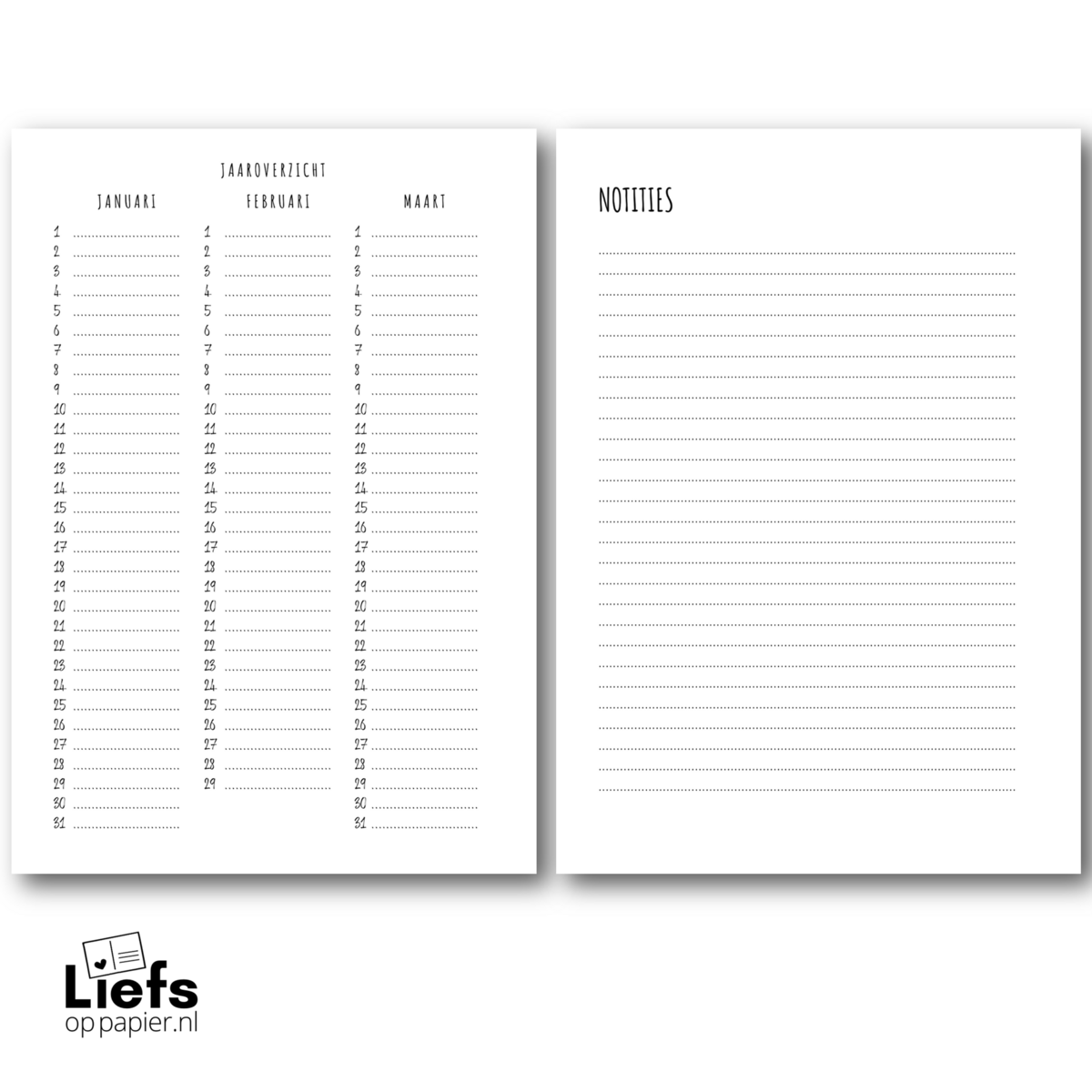 Agenda Plumpjes - couverture rigide