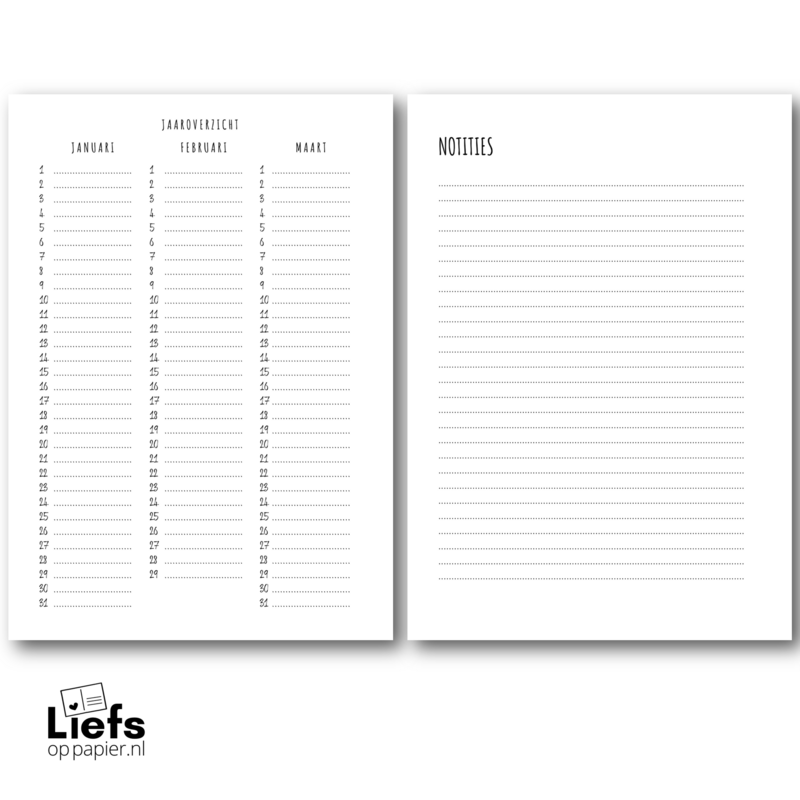 Planner Plumpjes - hard cover