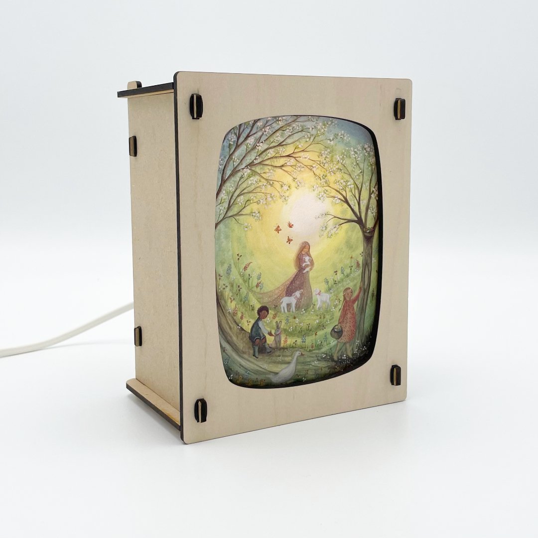 Postcardlamp Basic | Maple