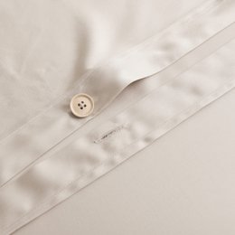 Beige bamboo duvet cover Premium - 400TC Tanboocel - 100% bamboo - Soft Taupe