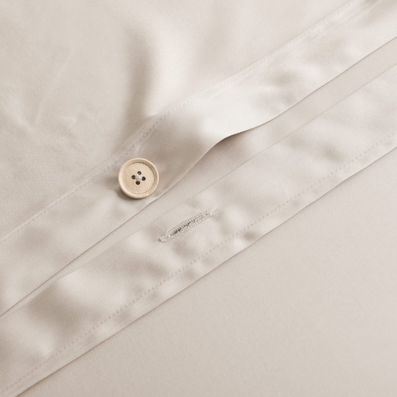 Beige bamboo duvet cover Premium - 400TC Tanboocel - 100% bamboo - Soft Taupe