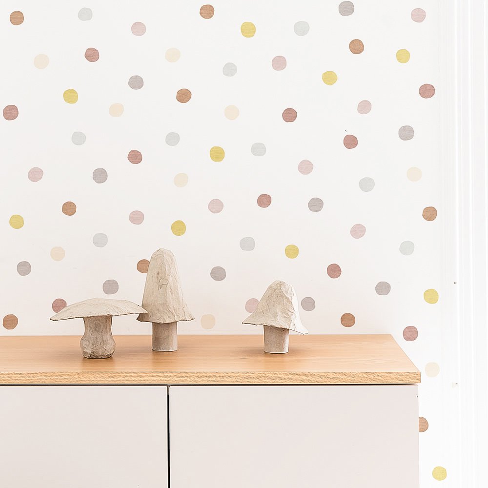 Pencil dots wall sticker