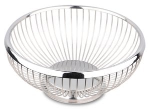 Bread / fruit basket made of stainless steel Ø 22 cm
