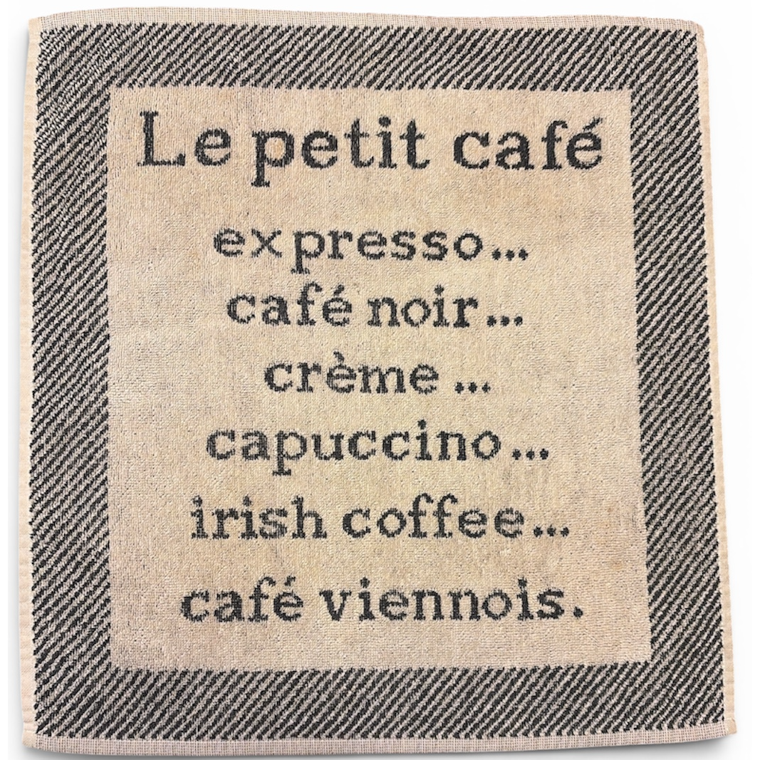 Terry Kitchen Towel Le Petit Café
