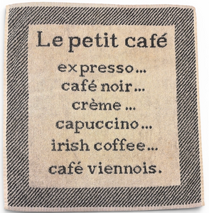 Terry Kitchen Towel Le Petit Café