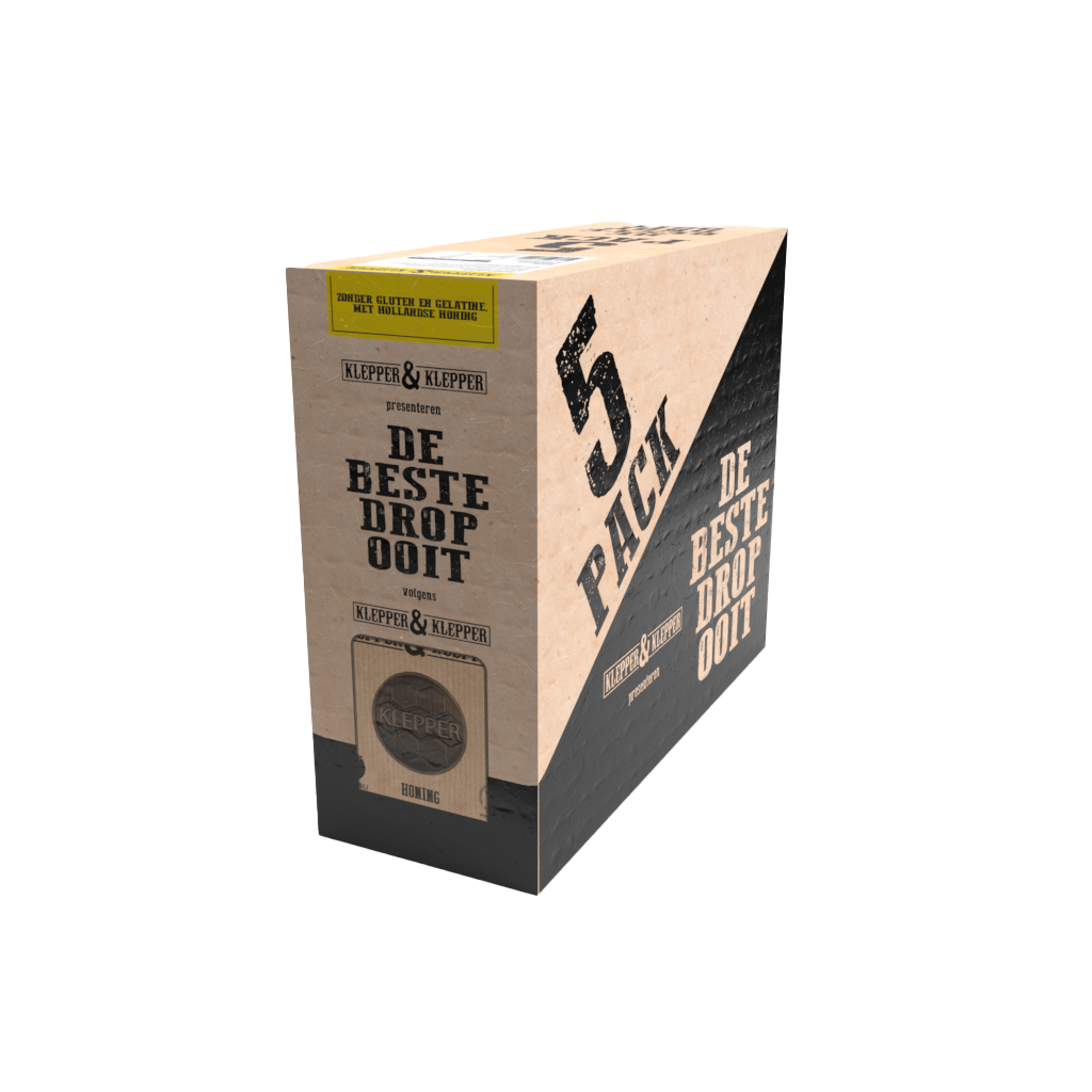 The Best Regaliz Ever Miel 5-pack (5x200 gr)