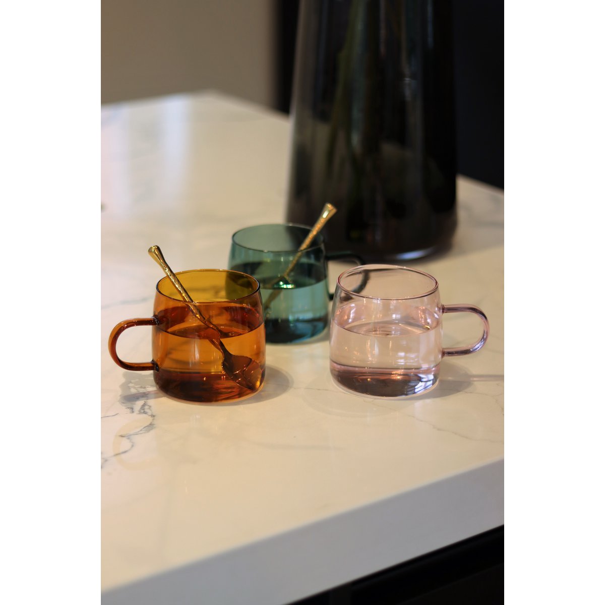 Mave Feeling Hot Mug Set of 2 Amber