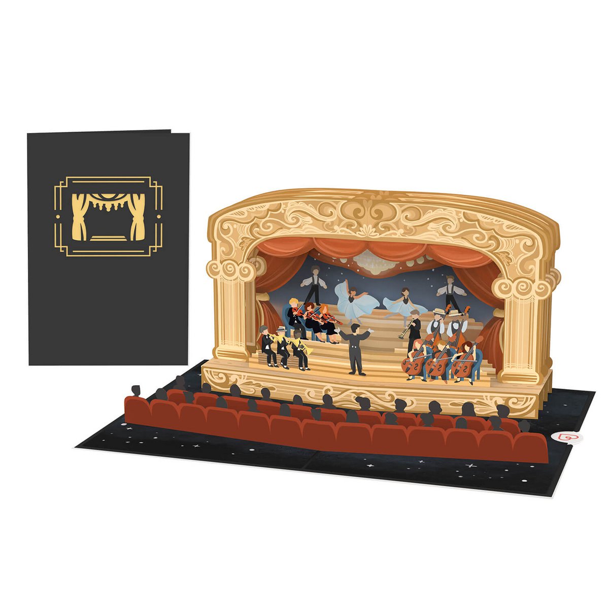 Theater pop-up card