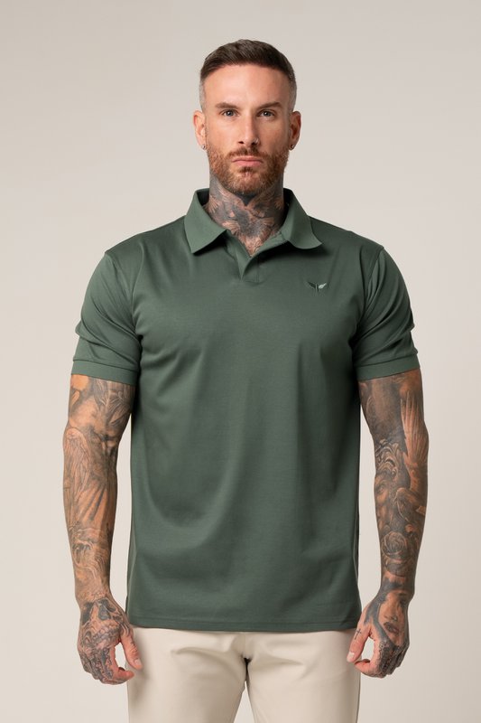 Pima Polo | Verde Oliva