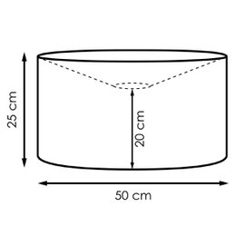 Home Sweet Home Lampshade Bling black - W:50xD:50xH:25cm