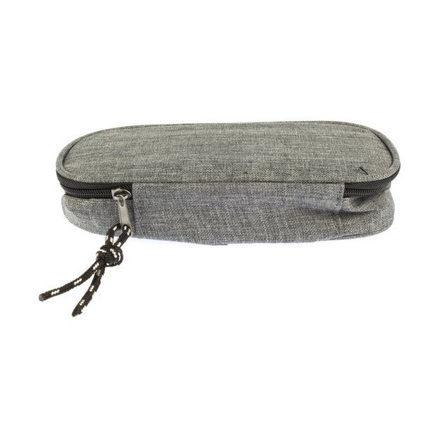 Astuccio Kangaroo con inserto grigio chiaro ca. 22x5x9 cm