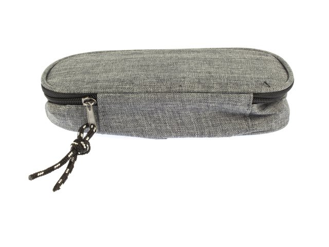 Penalhus Kangaro med lysegrå indlæg ca. 22x5x9 cm