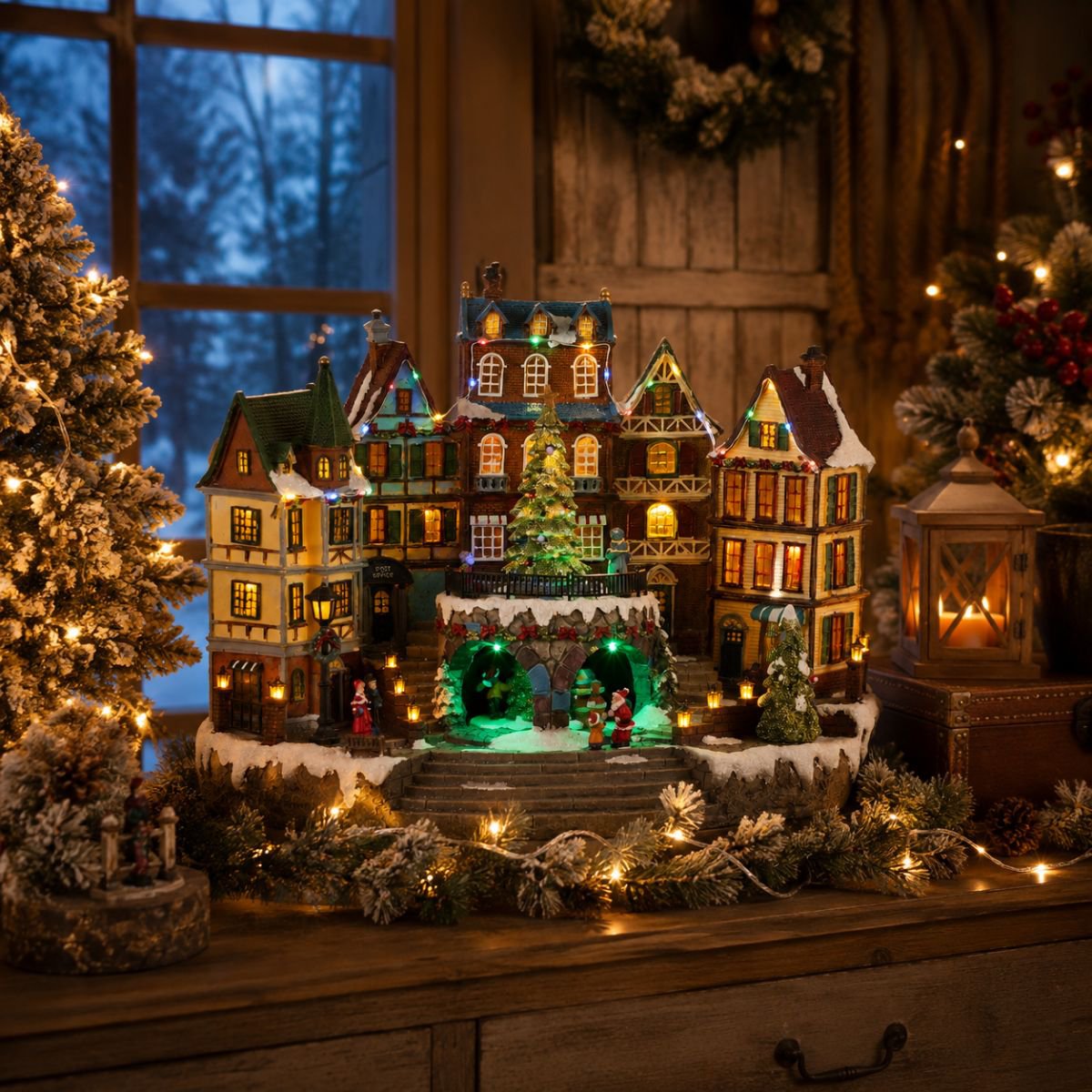 Kerstdorpminiatuur Luville Specials Meerkleurig