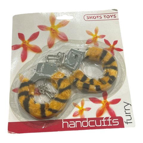 Schüsse - pelzige Handschellen Leopard