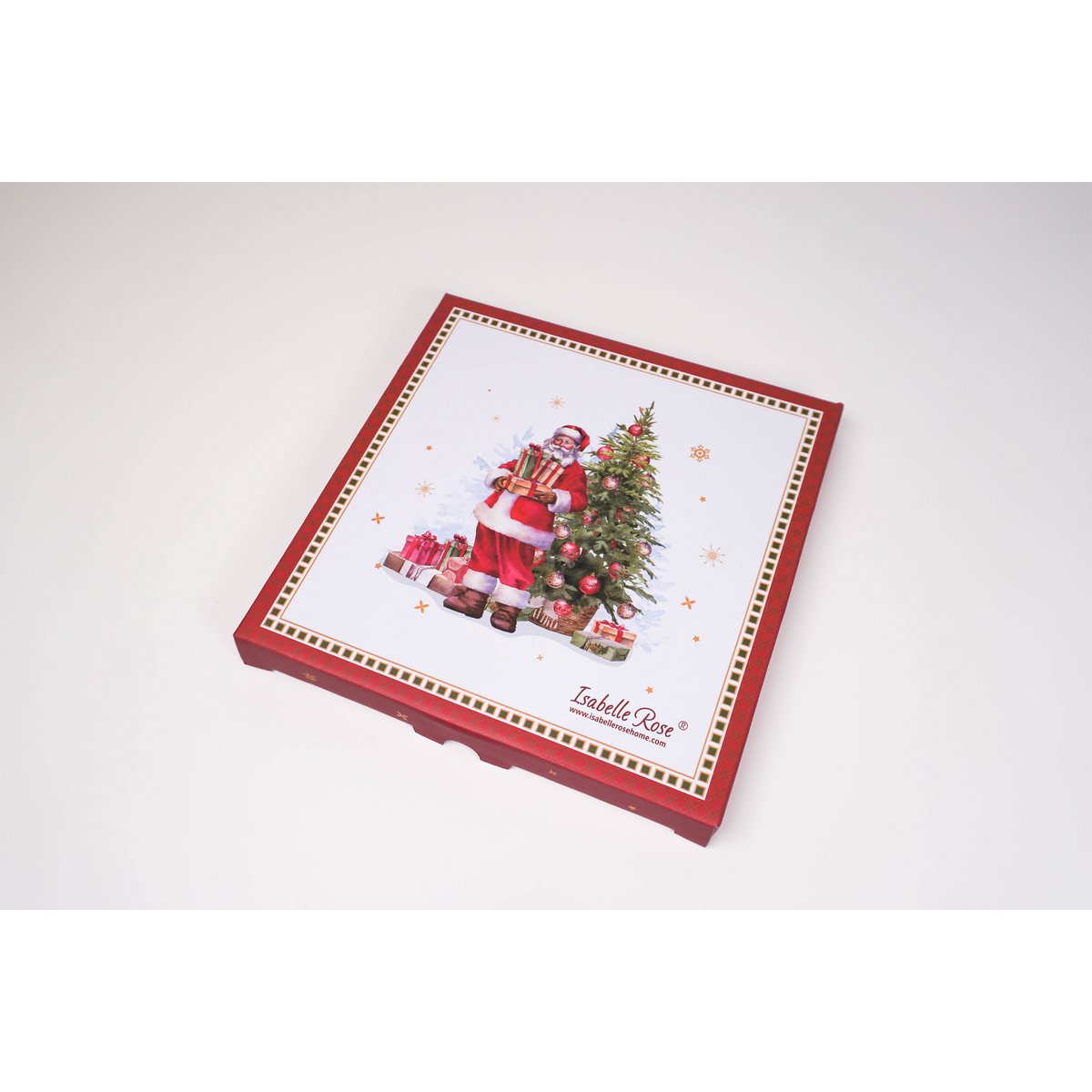 Assiette à dessert en porcelaine Happy Santa 19,5 cm Isabelle Rose