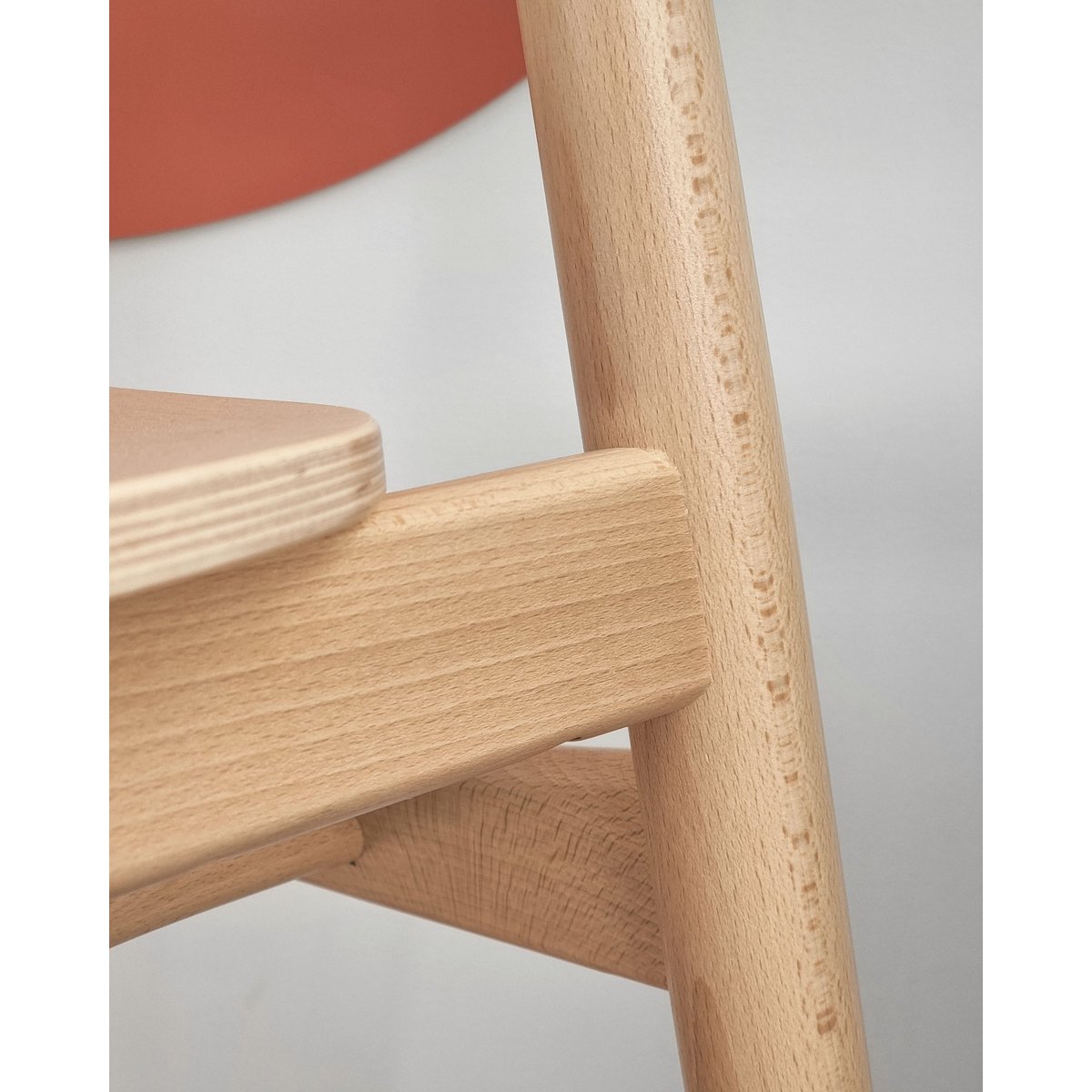Sedia da pranzo in legno Biju Beechwood