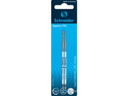 Refill Schneider Express 775 M blue on blister, 2 pcs.