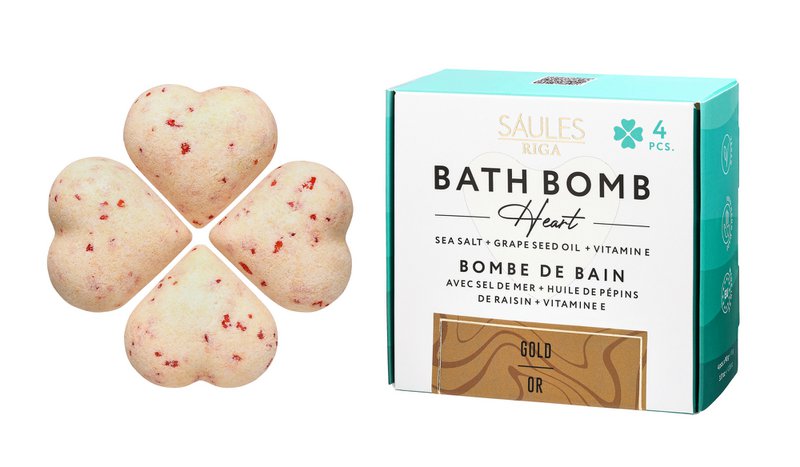 HERZ-SET BADEBOMBEN 360g - 20 Variationen