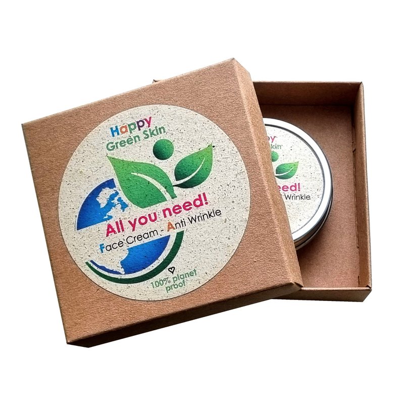 ALL YOU NEED! Anti wrinkle Face Cream 100% organic, prickly pear seed oil