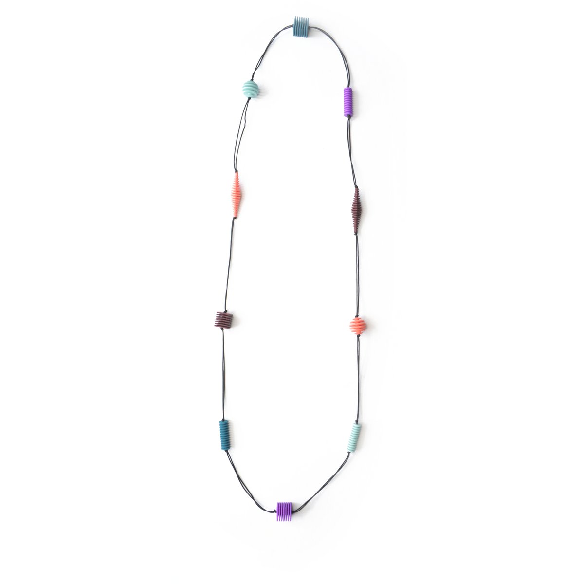 OPTISCH - Lange ketting - Pastelkleuren