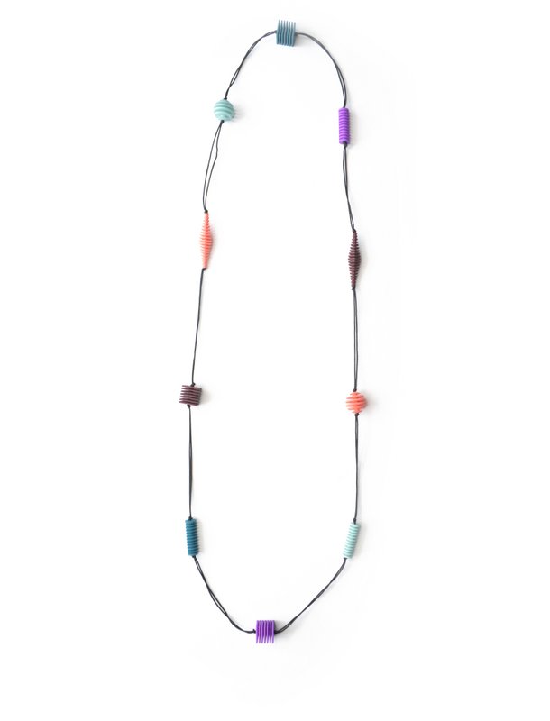 OPTISCH - Lange ketting - Pastelkleuren