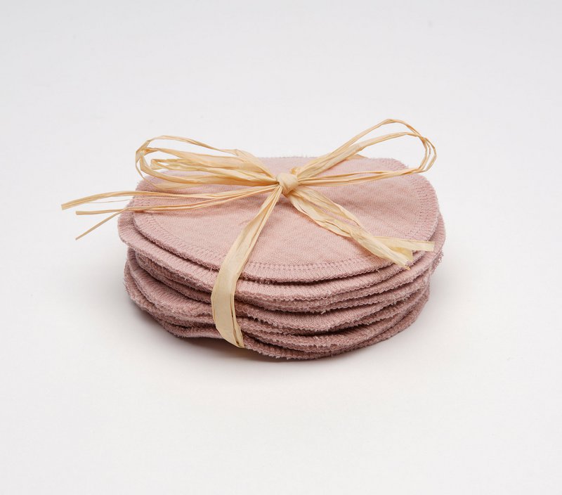 Muslin make-up removal pads (set of 10)