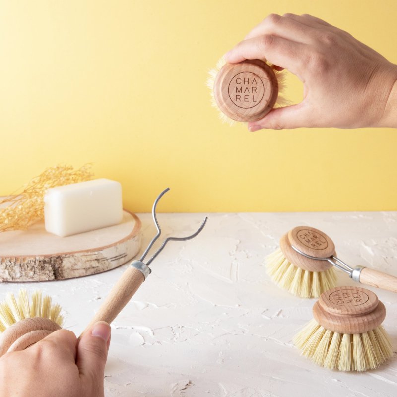 Brosse vaisselle écologique | Tête amovible