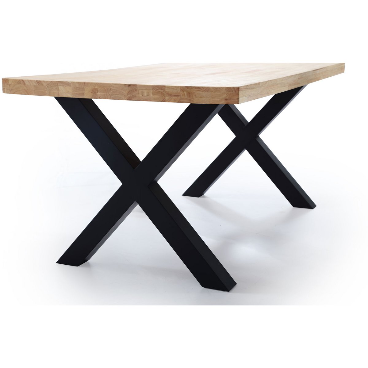 FIXED DINING TABLE X-LOFT 160 OAK / BLACK. OK1200 (8472)