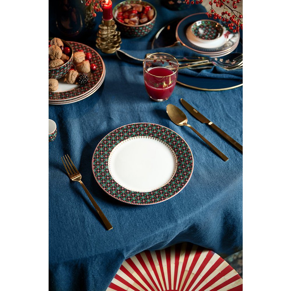 Plate Clover Green 23cm