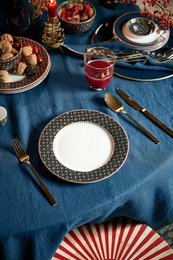 Plate Clover Green 23cm